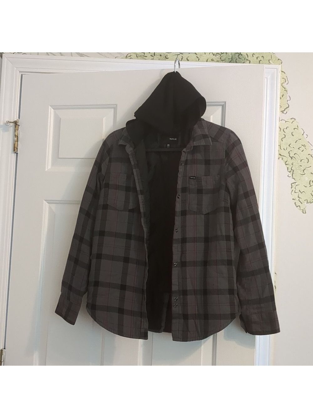 Hurley hoodie jacket xs